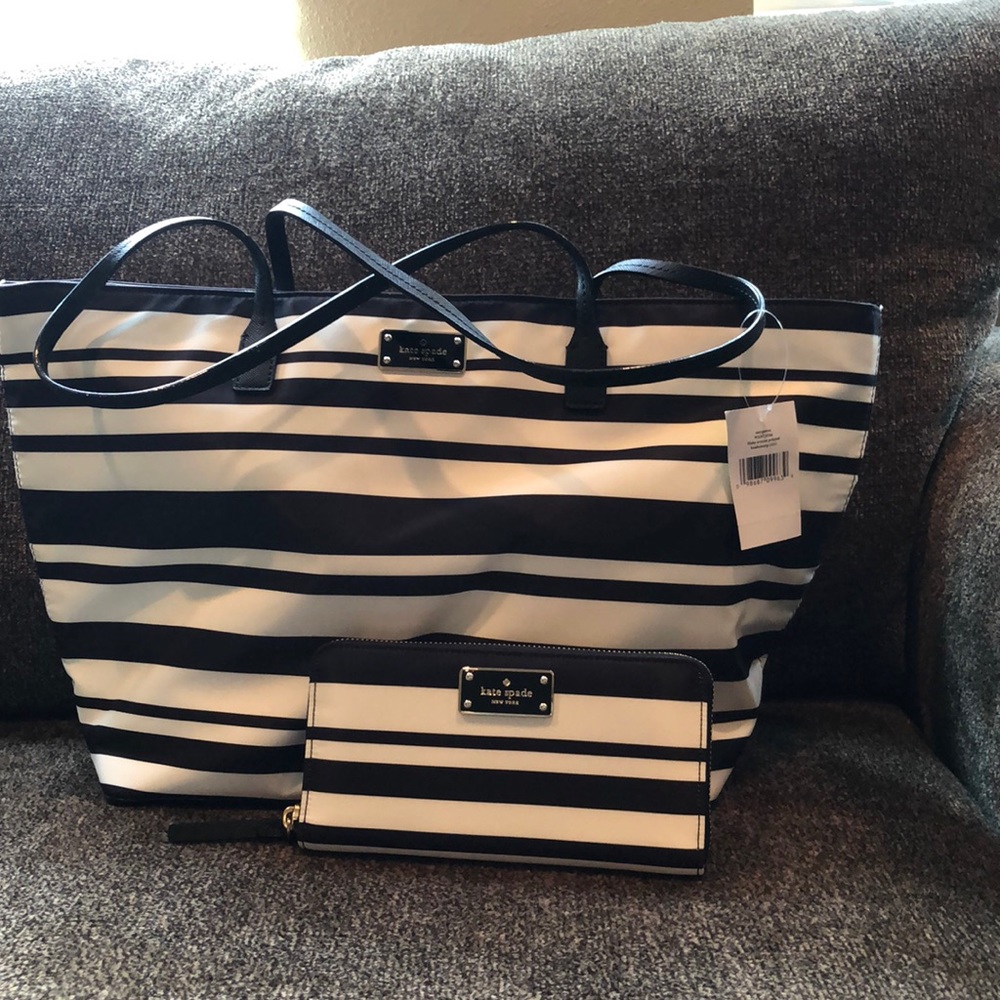 Kate spade tote bag & wallet